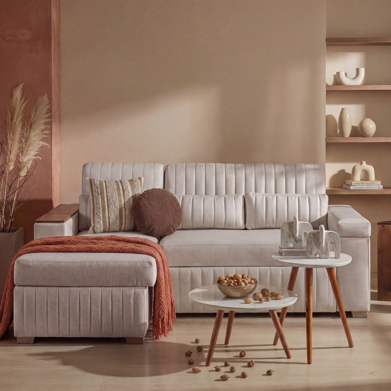 Sala Cama Robi Eurolino Marbella Marfil, Natural Orientación Izquierda