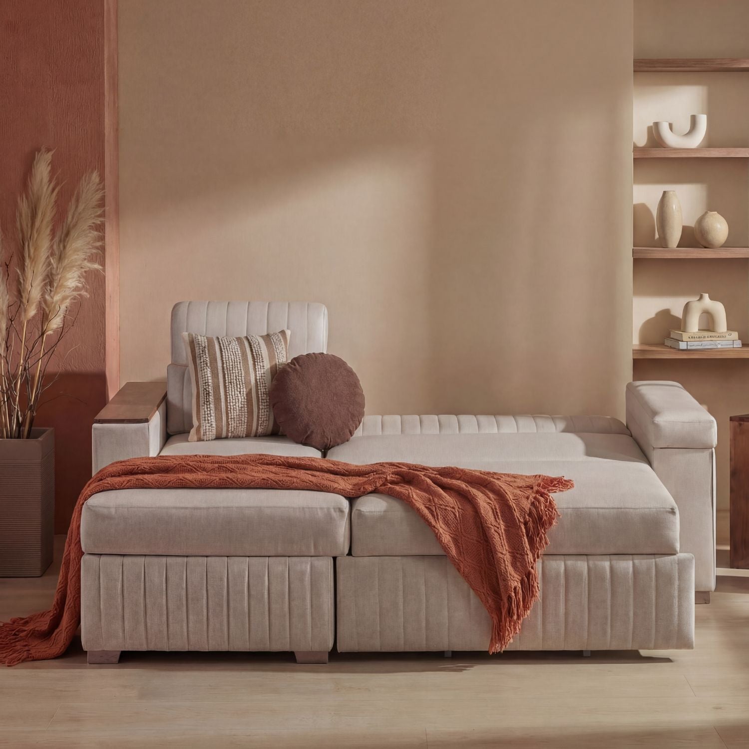 Sala Cama Robi Eurolino Marbella Marfil, Natural Orientación Izquierda