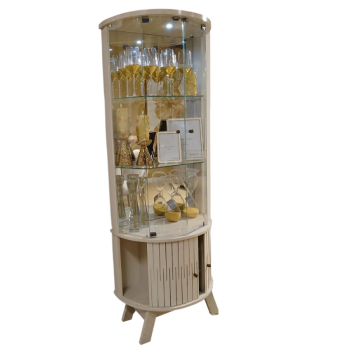 Vitrina Porto Off White, Marmol