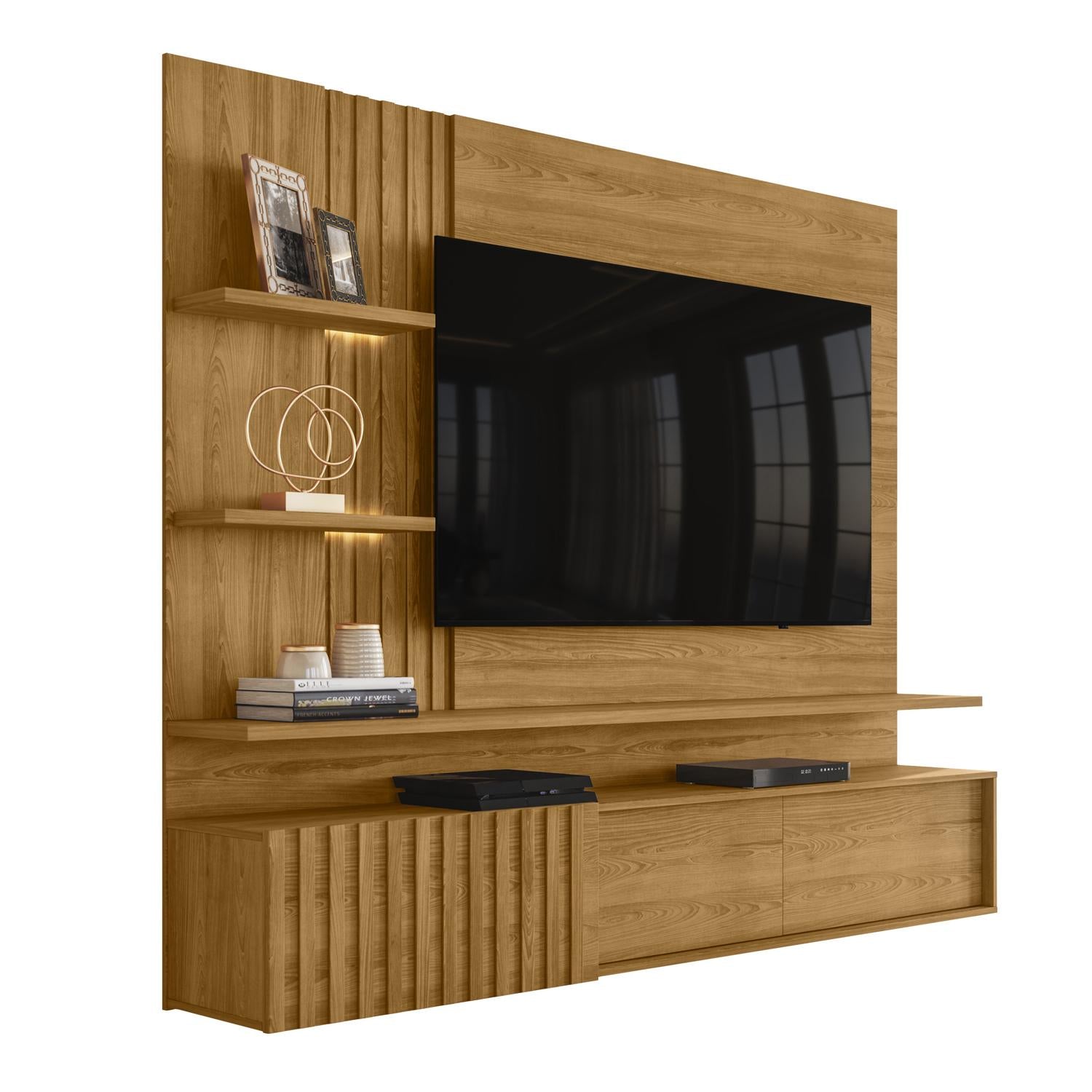 Panel Tv Bruno Natural