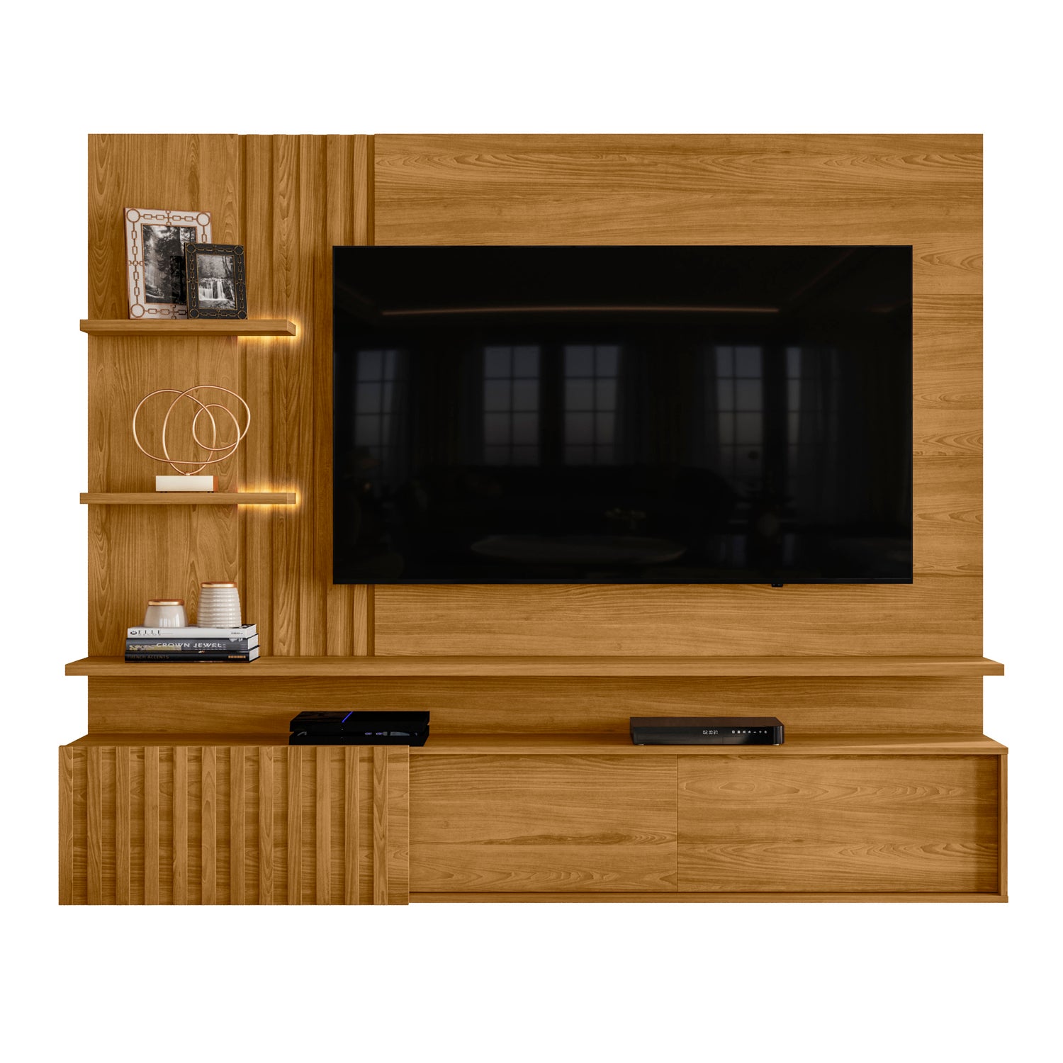 Panel Tv Bruno Natural