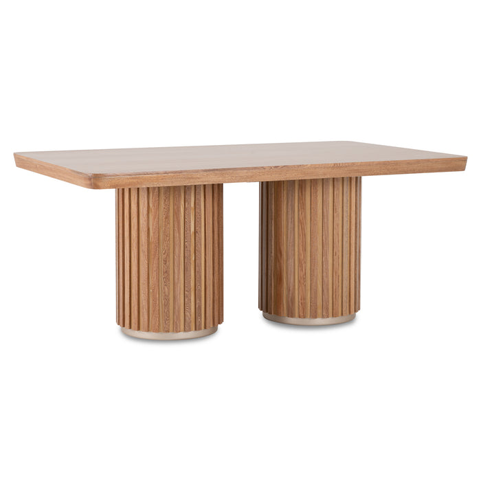 Comerdor 6 Puestos Nicole Lino York home Beige, Natural