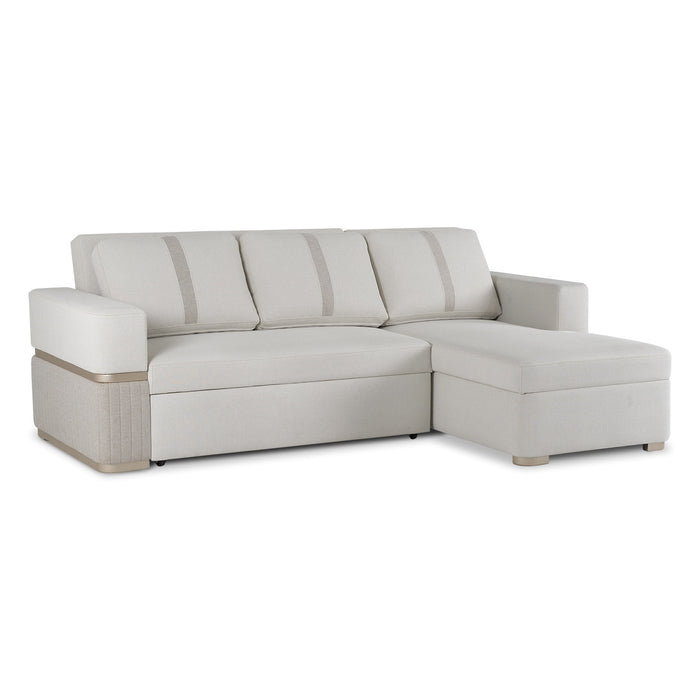 Sala Cama Dior Eurolino Blanco, Beige y Champaña Orientación Derecha