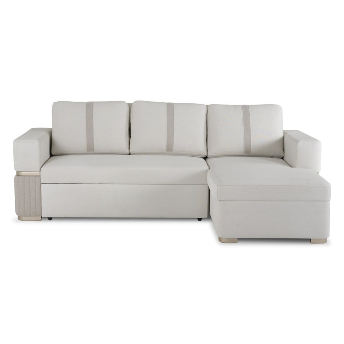 Sala Cama Dior Eurolino Blanco, Beige y Champaña Orientación Derecha