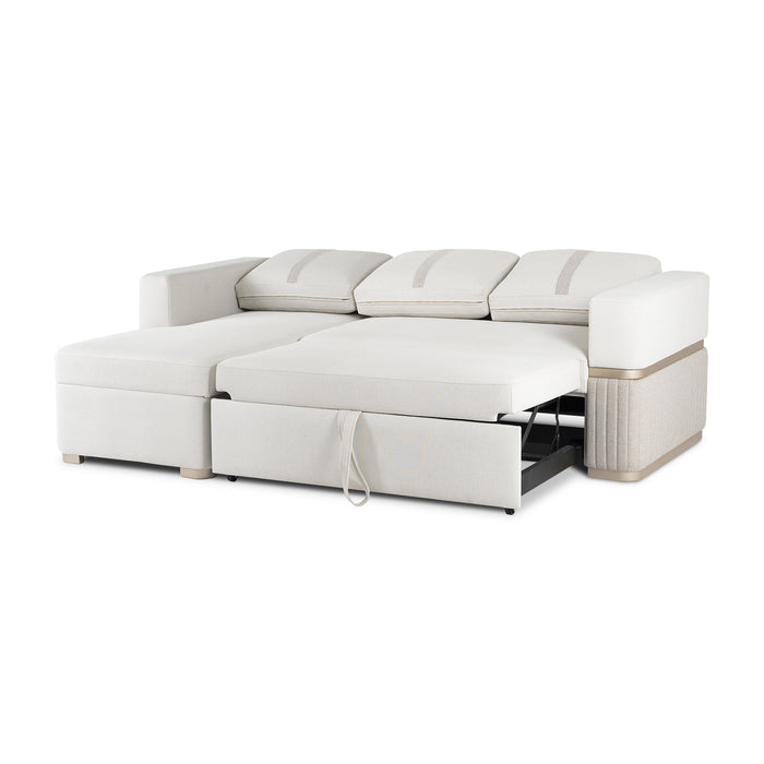 Sala Cama Dior Eurolino Blanco, Beige Y Champaña 2 Metros Orientación Izquierda