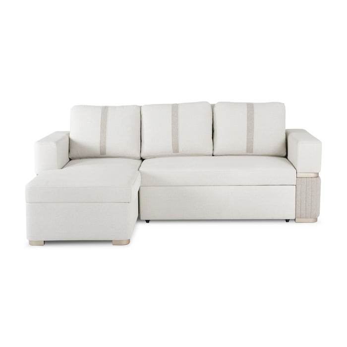 Sala Cama Dior Eurolino Blanco, Beige Y Champaña 2 Metros Orientación Izquierda