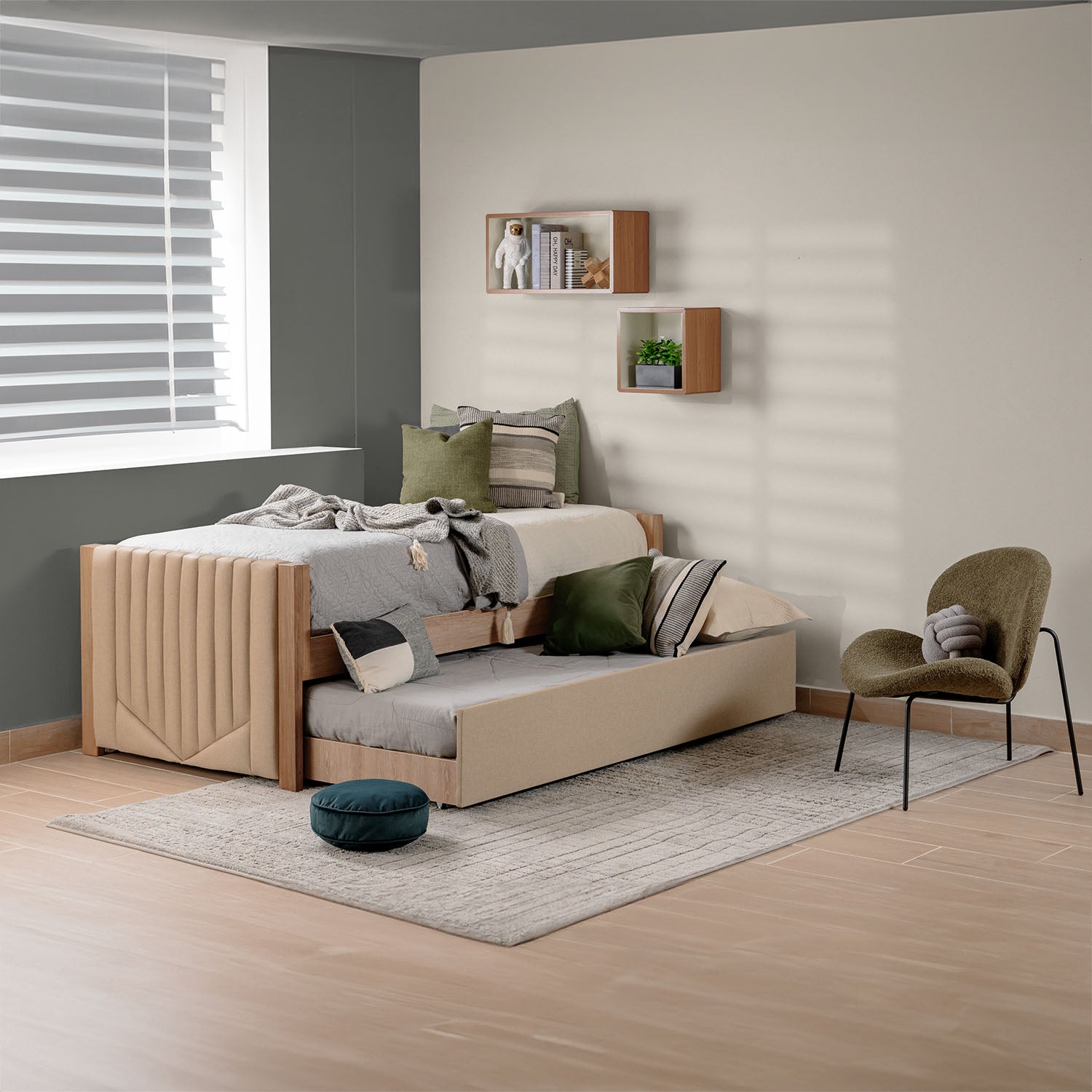 Duplex Twin Moscu Eurolino Natural, Marfil