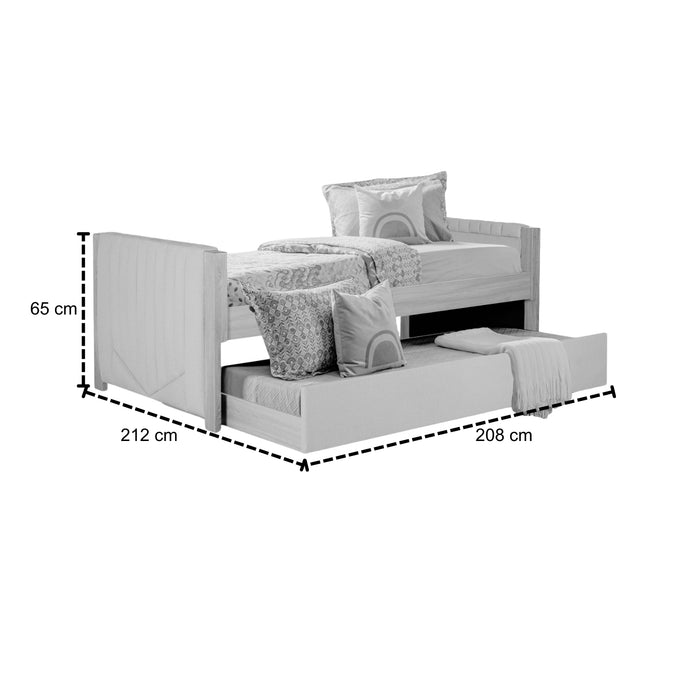 Duplex Twin Moscu Natural, Marfil