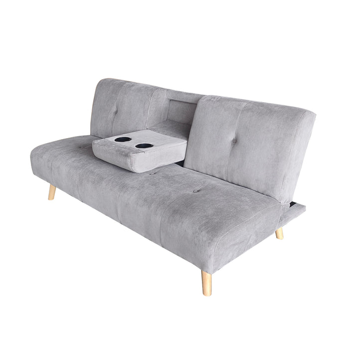 Sofá Cama Sher Pana Plomo