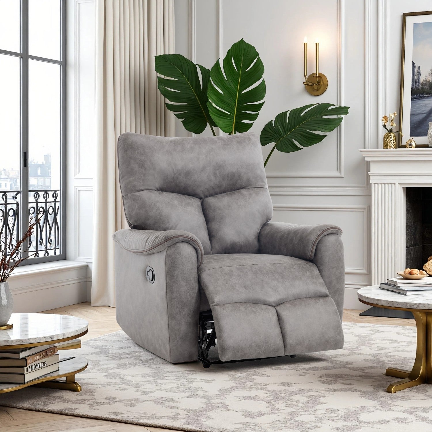 Sillón Reclinable Zeus Pana Gris