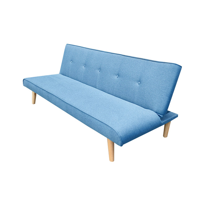 Sofá Cama Gabi Microfribra Azul