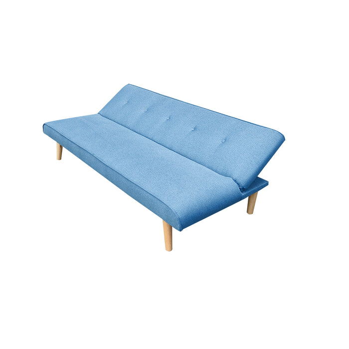 Sofá Cama Gabi Microfribra Azul