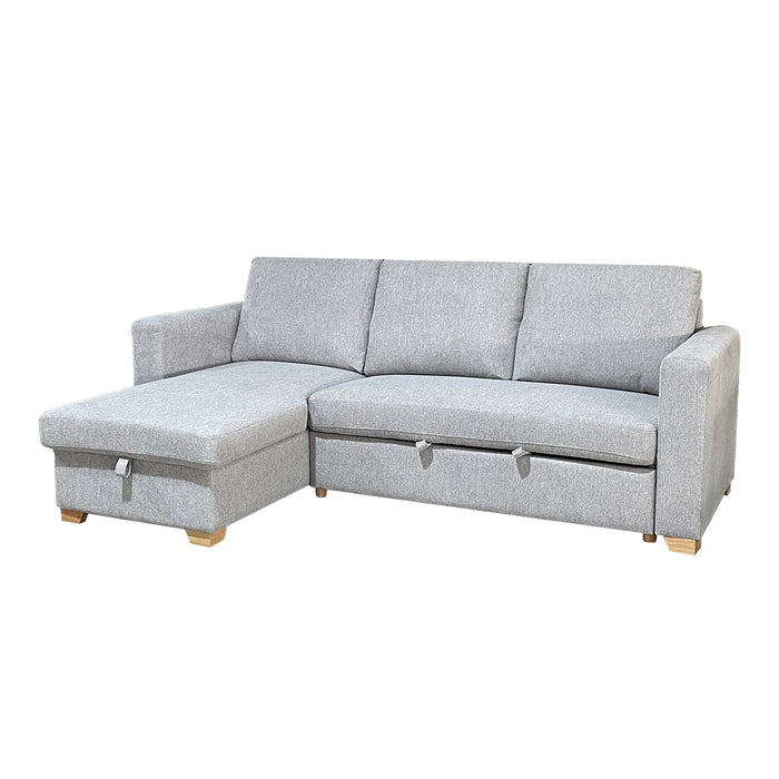 Sala Rinconera Omma Microfibra Plata