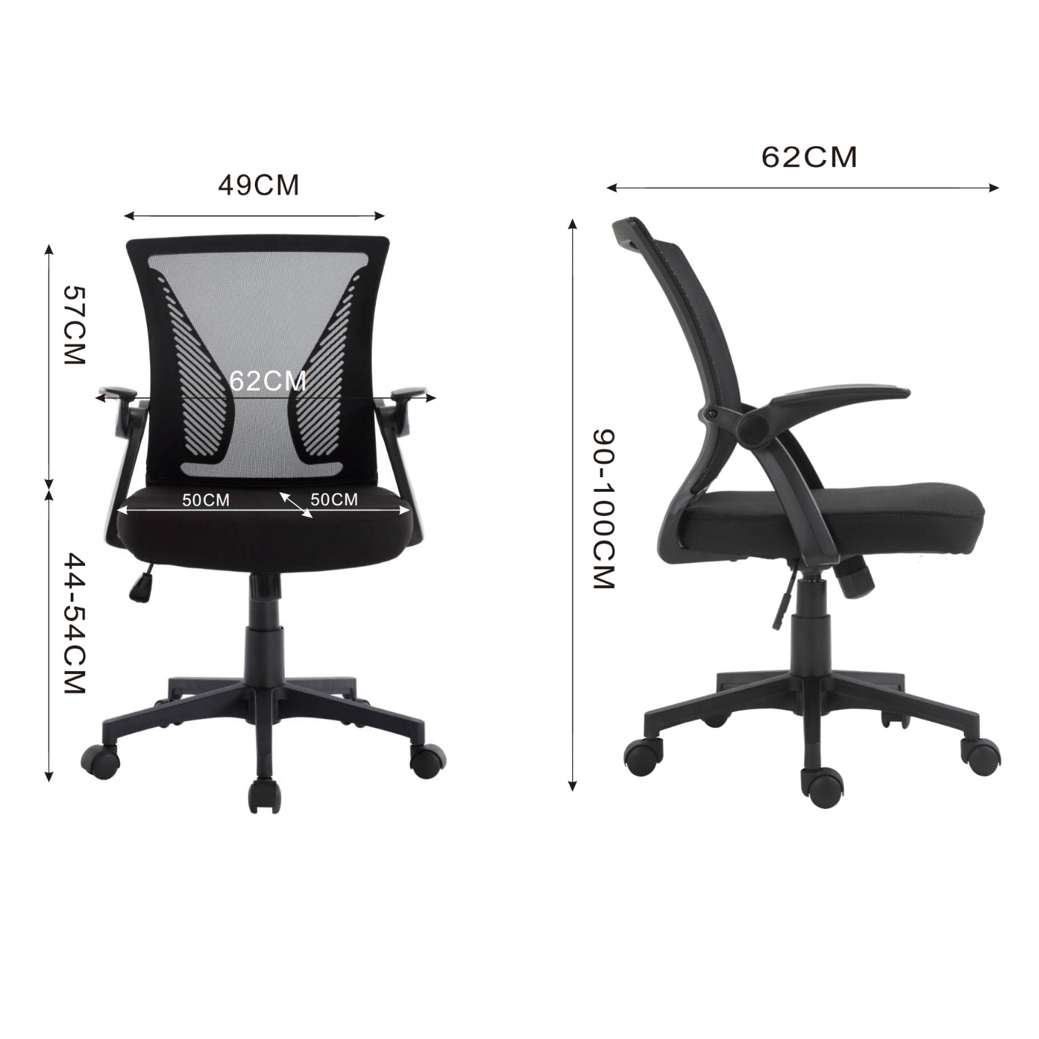 Silla Oficina Albi Gris