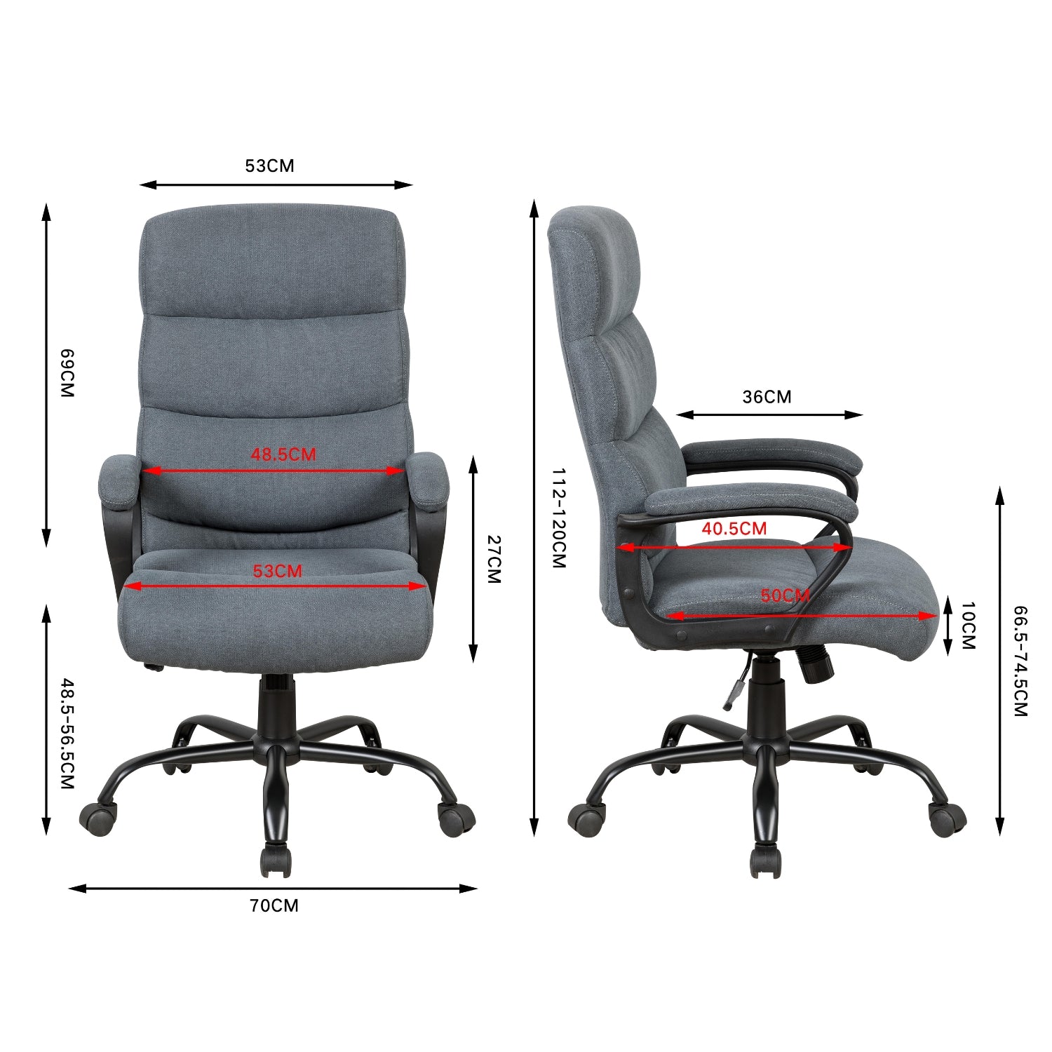 Silla Oficina Lenny Café