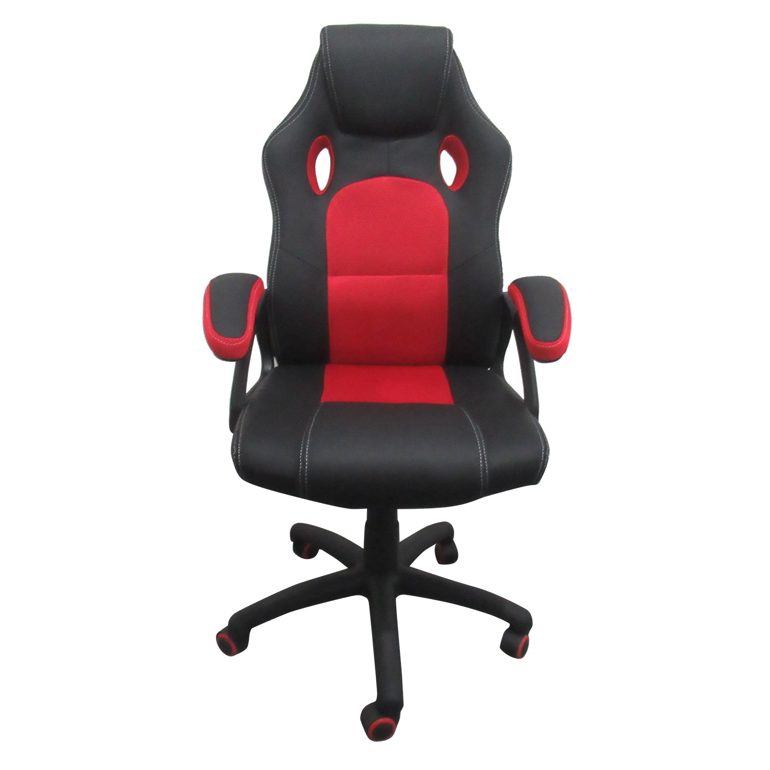 Silla Oficina Lenox Negro, Rojo
