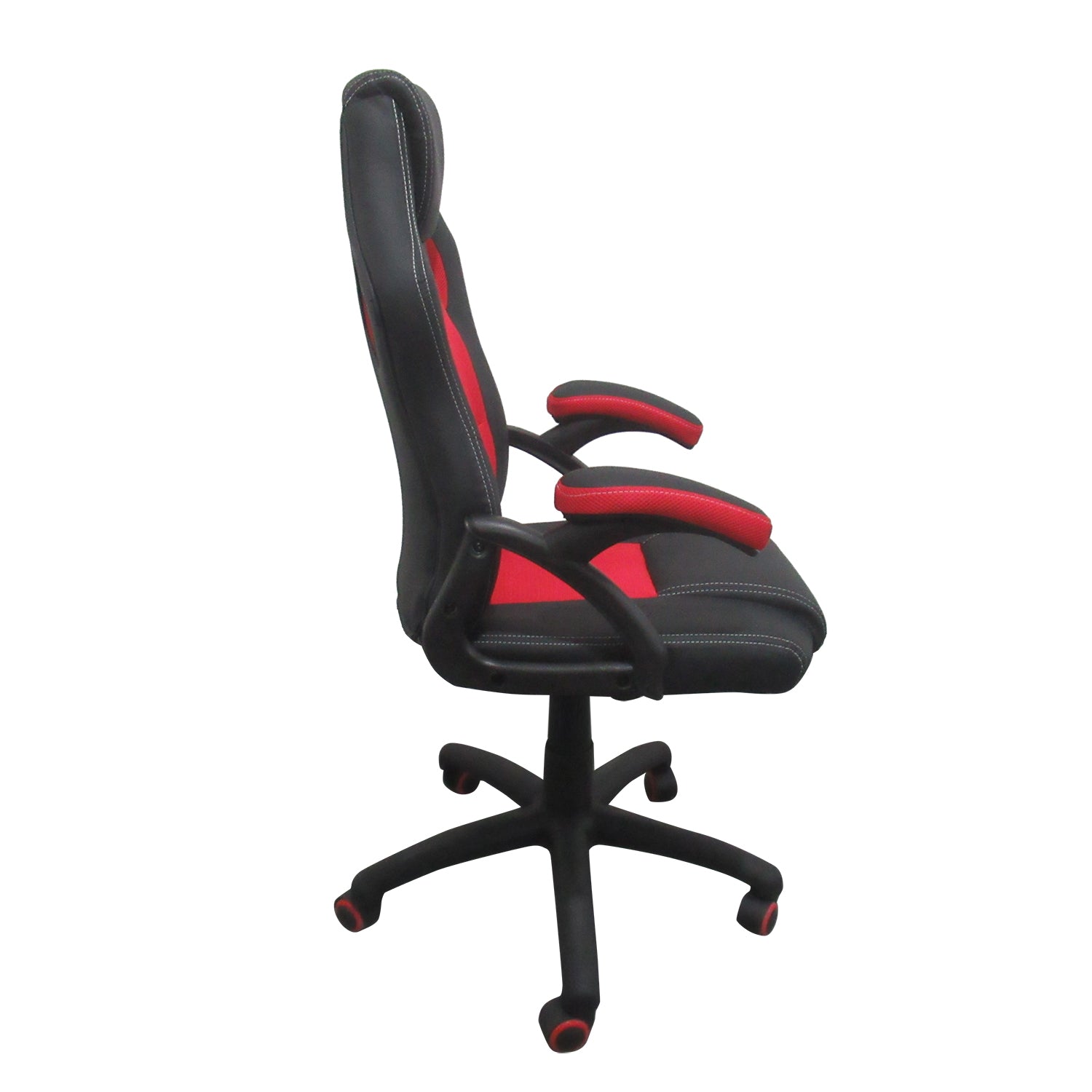 Silla Oficina Lenox Negro, Rojo