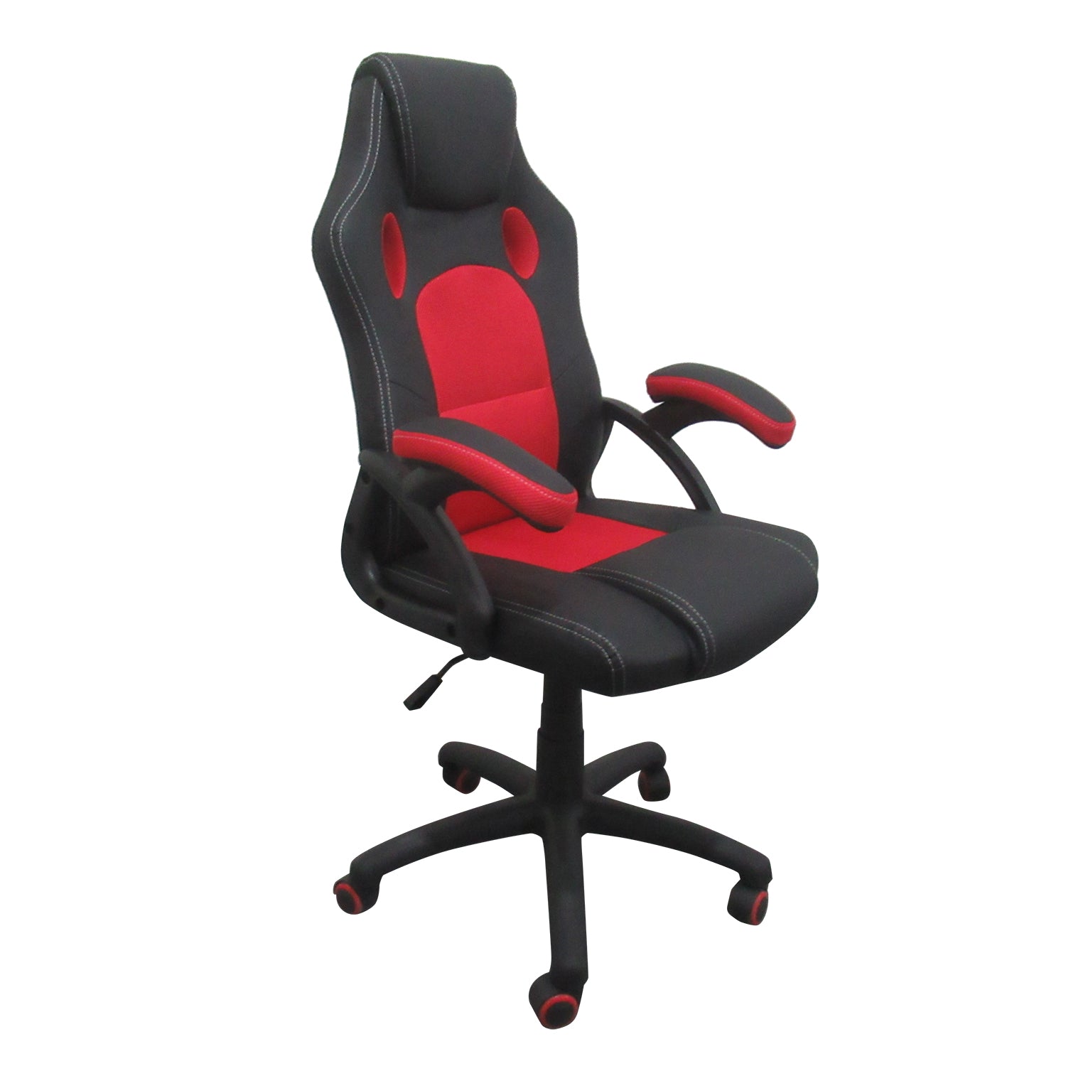 Silla Oficina Lenox Negro, Rojo