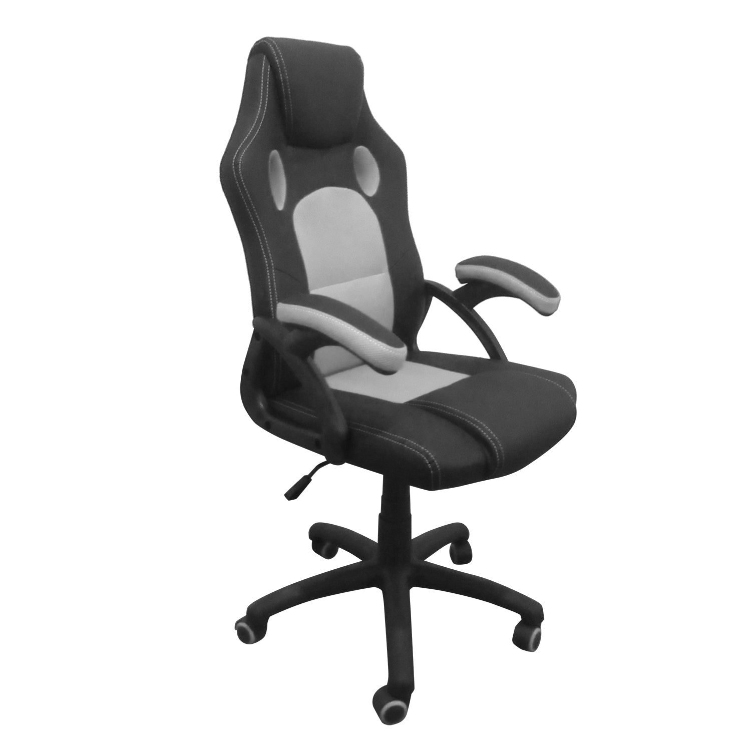 Silla Oficina Lenox Negro, Gris