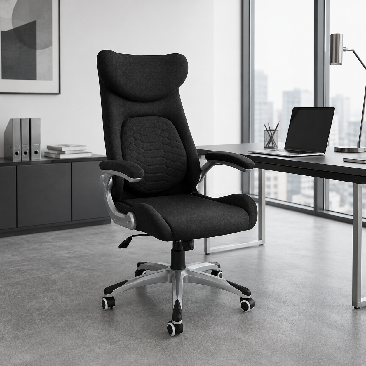 Silla Oficina Milan Negra