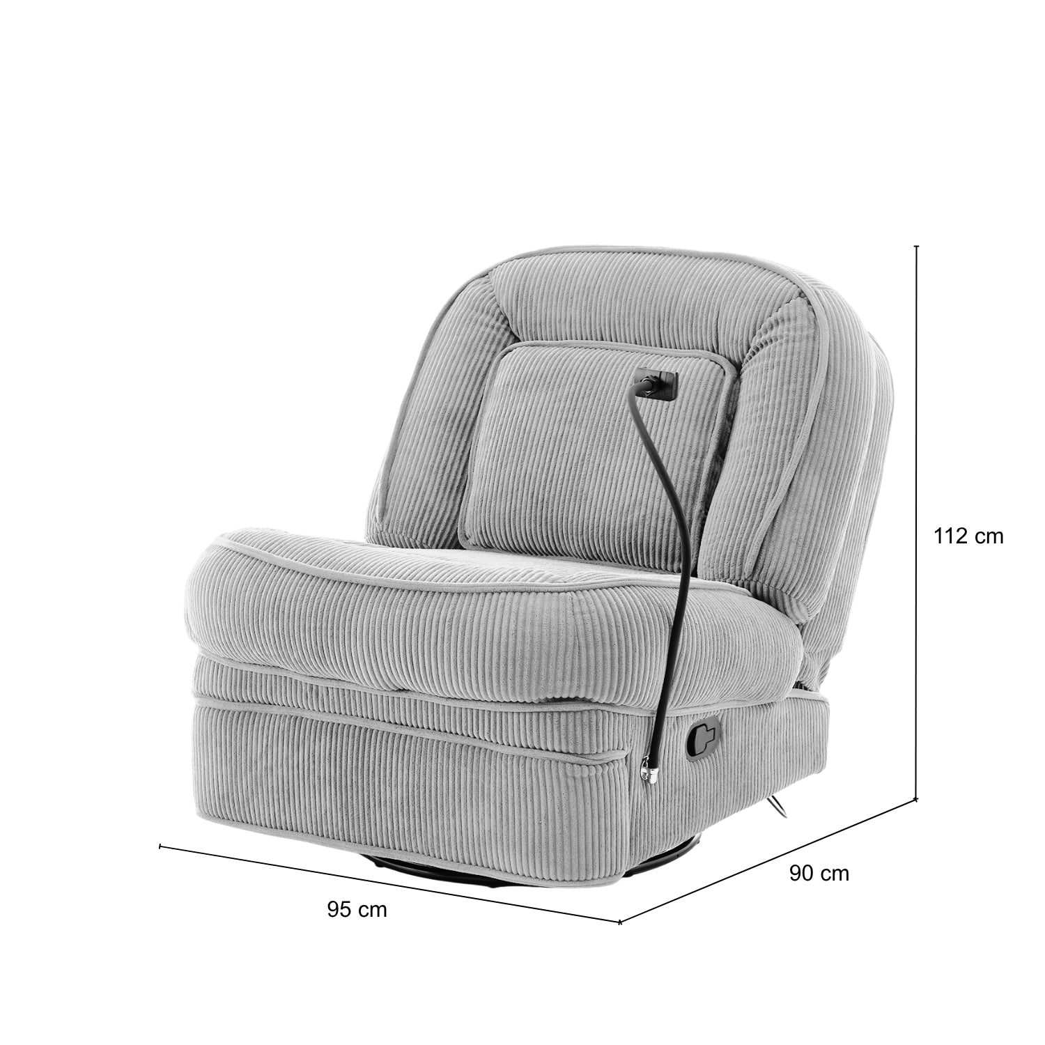 Silla Reclinable Gary Pana Verde