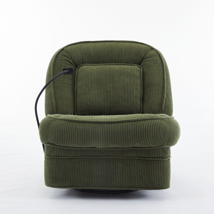 Silla Reclinable, Mecedora Gary Pana Verde