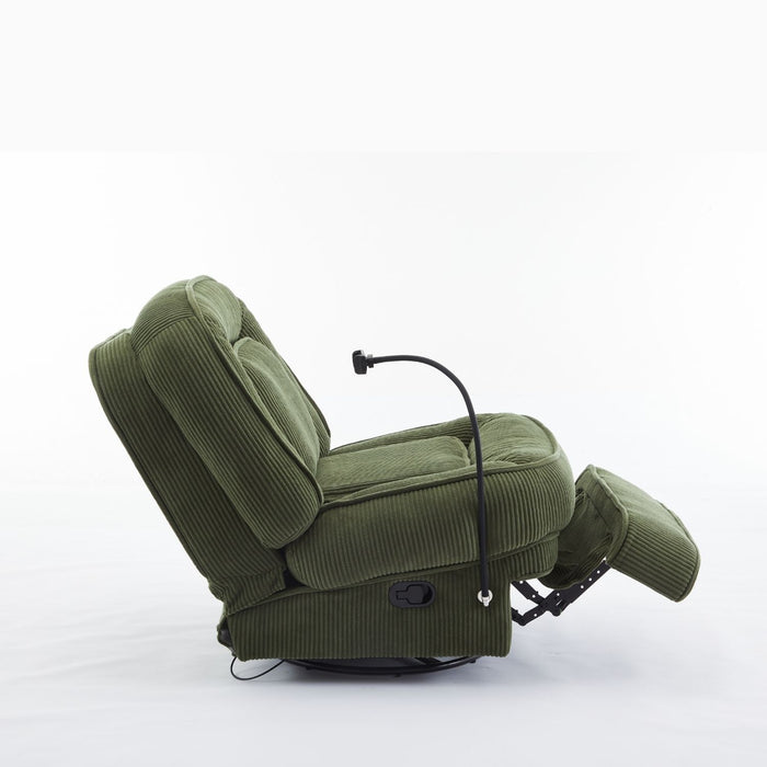 Silla Reclinable, Mecedora Gary Pana Verde