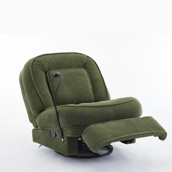 Silla Reclinable, Mecedora Gary Pana Verde