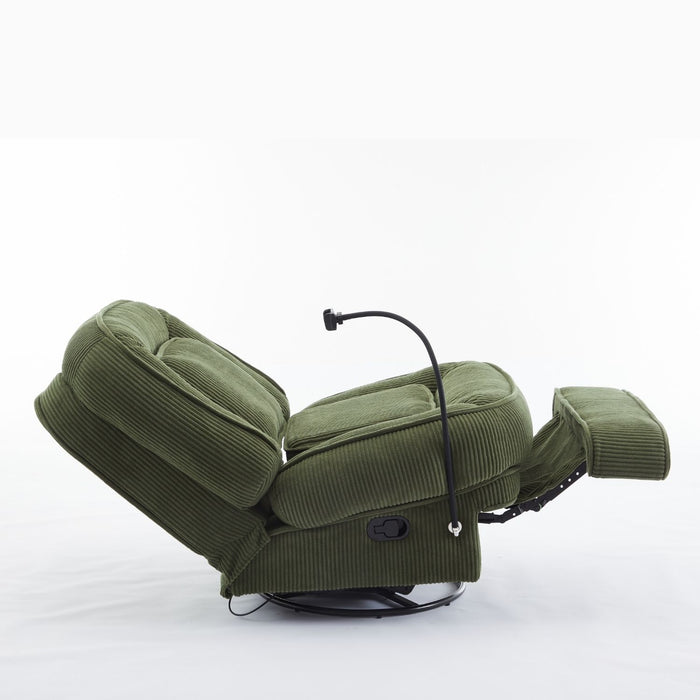 Silla Reclinable, Mecedora Gary Pana Verde