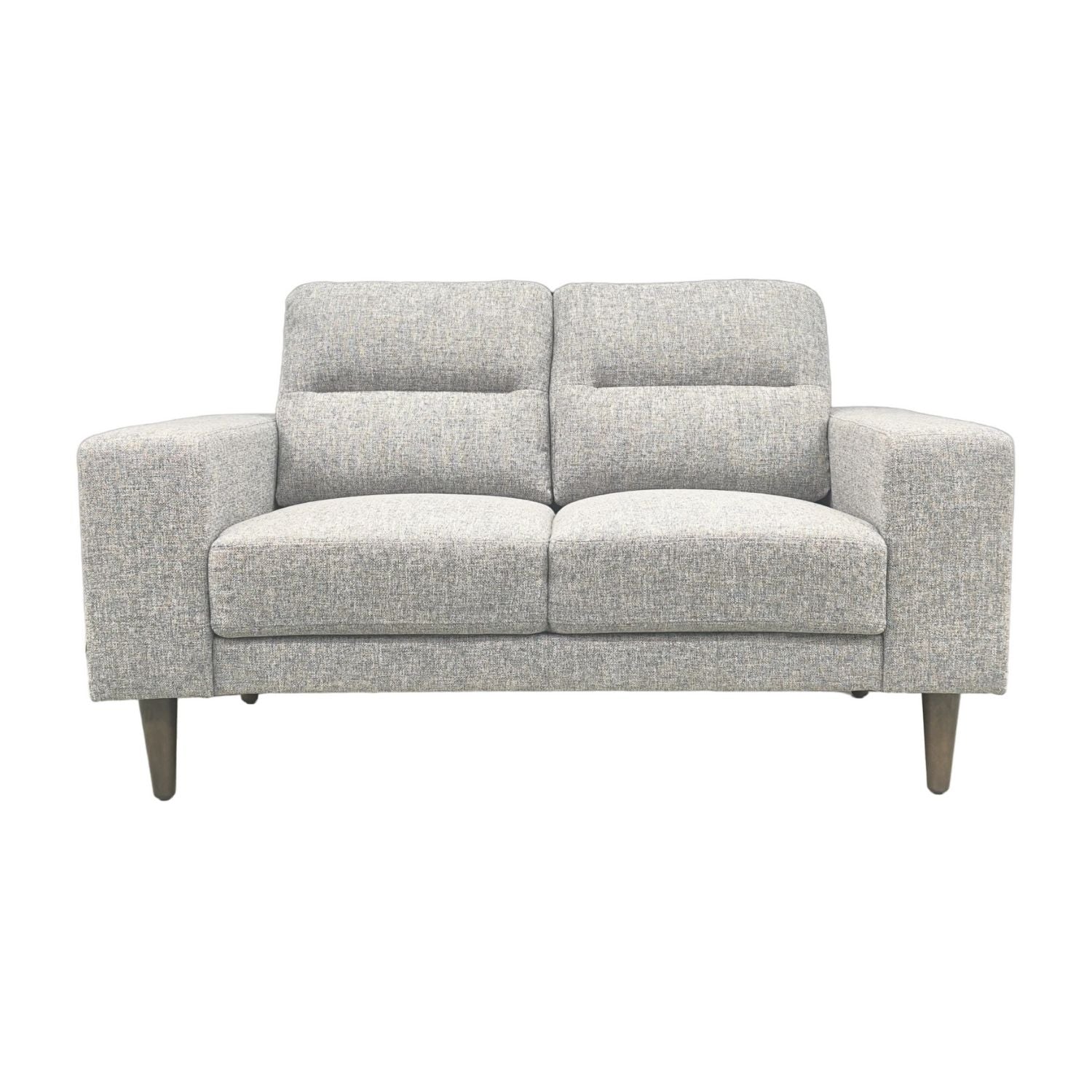 Sala Modular Vitta Lino Gris, Natural Oscuro