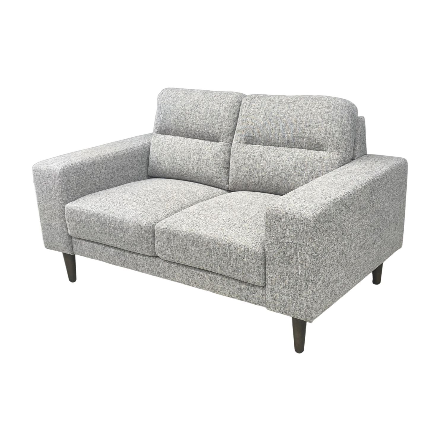 Sala Modular Vitta Lino Gris, Natural Oscuro