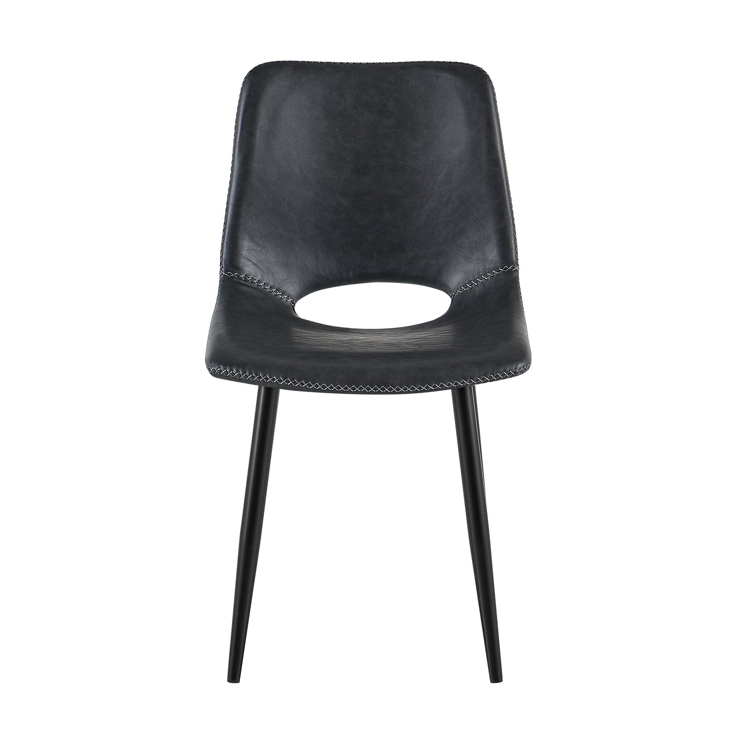 Silla Comedor Thomas Eurocuero Gris