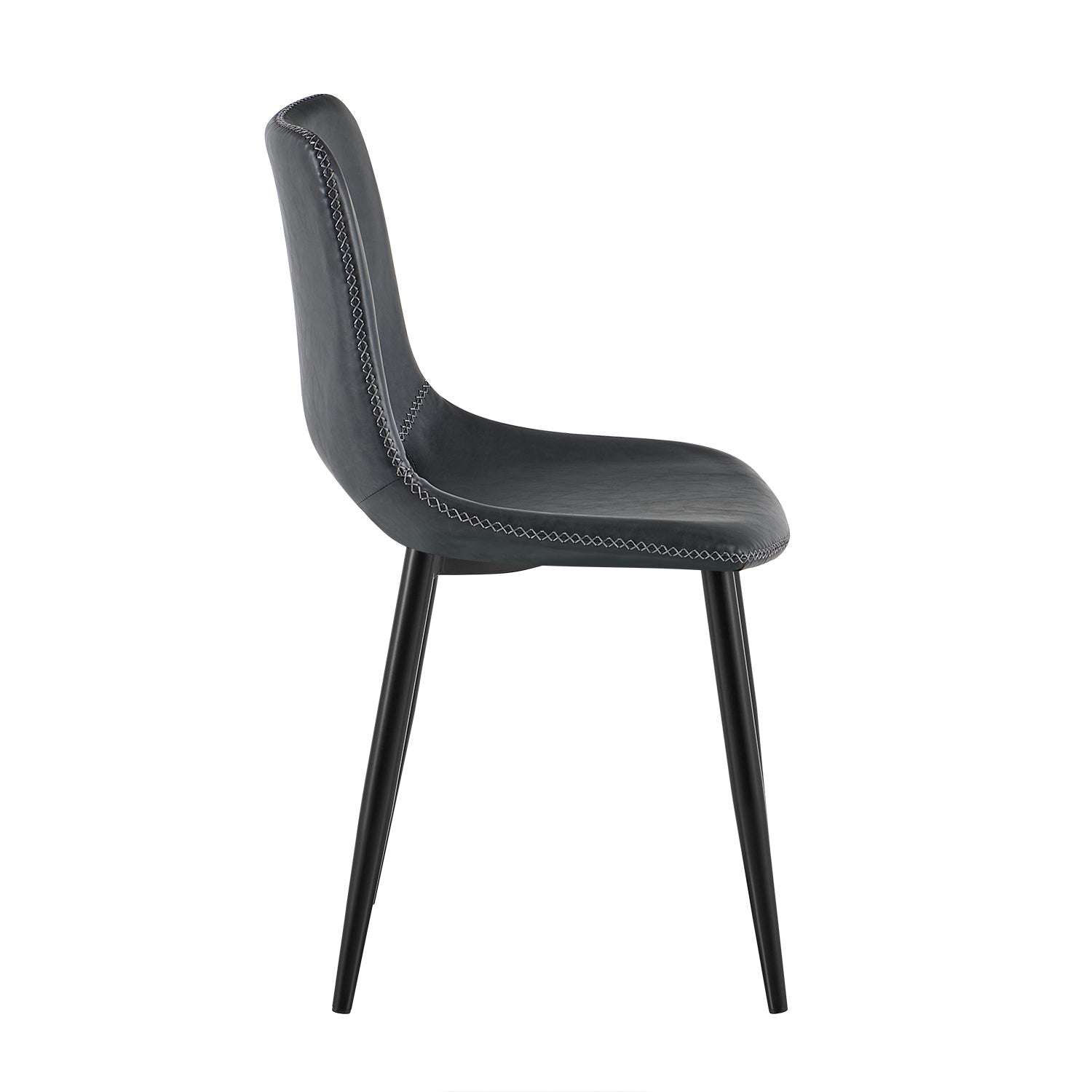 Silla Comedor Thomas Eurocuero Gris