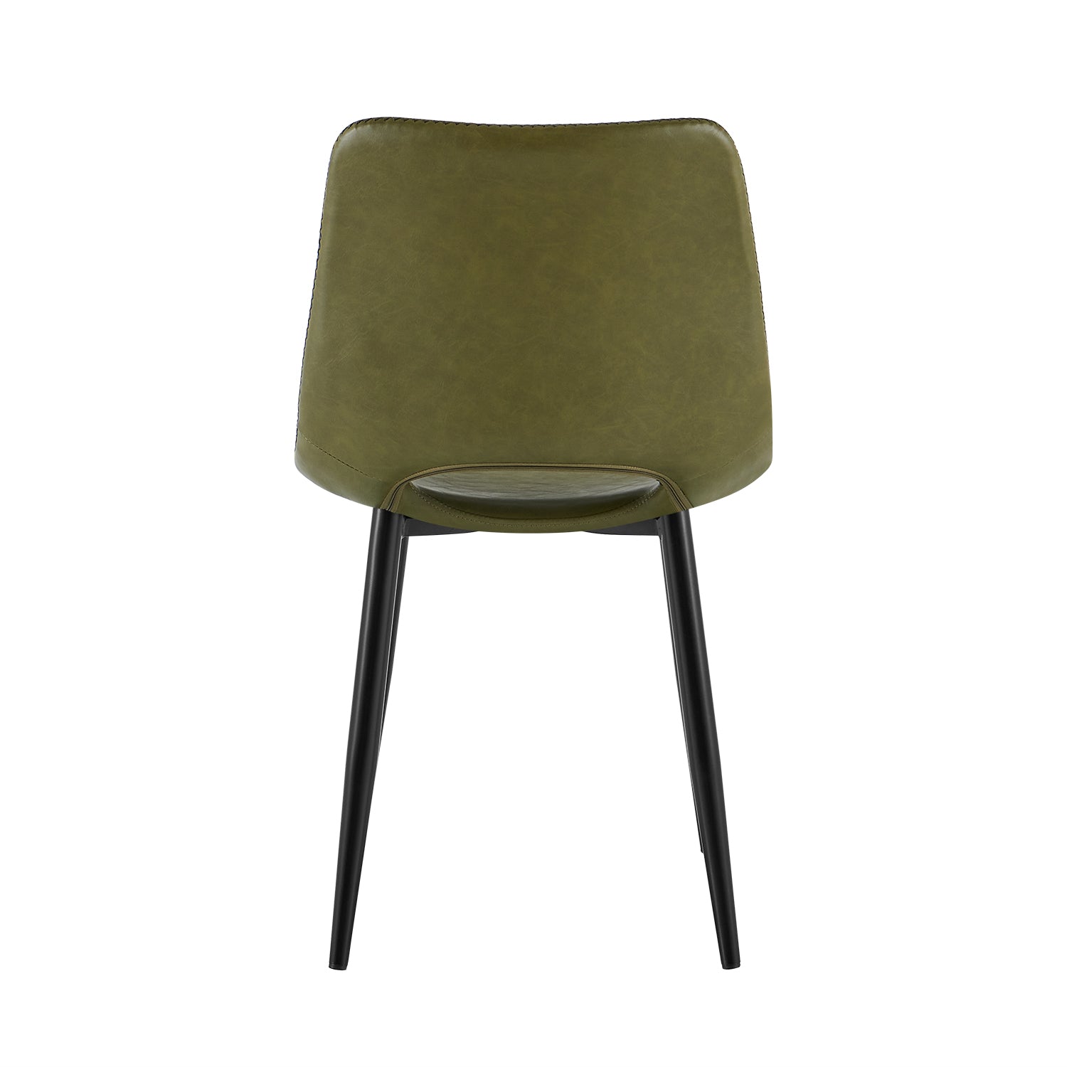 Silla Comedor Thomas Eurocuero Verde Oliva