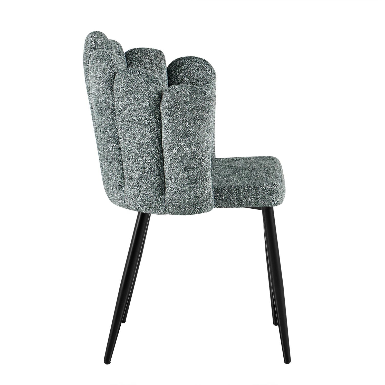 Silla Comedor Helen Microfibra Verde