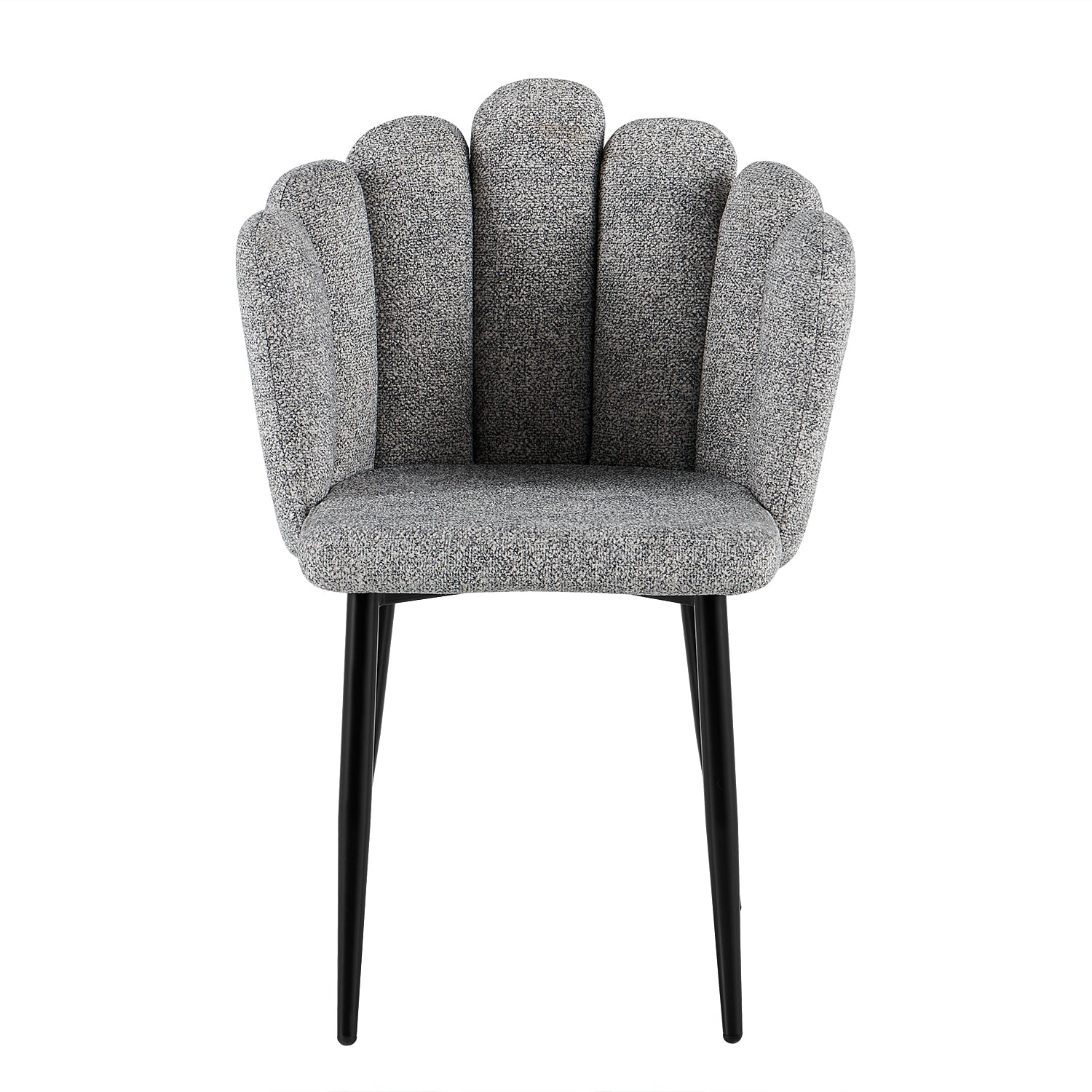 Silla Comedor Helen Microfibra Plata