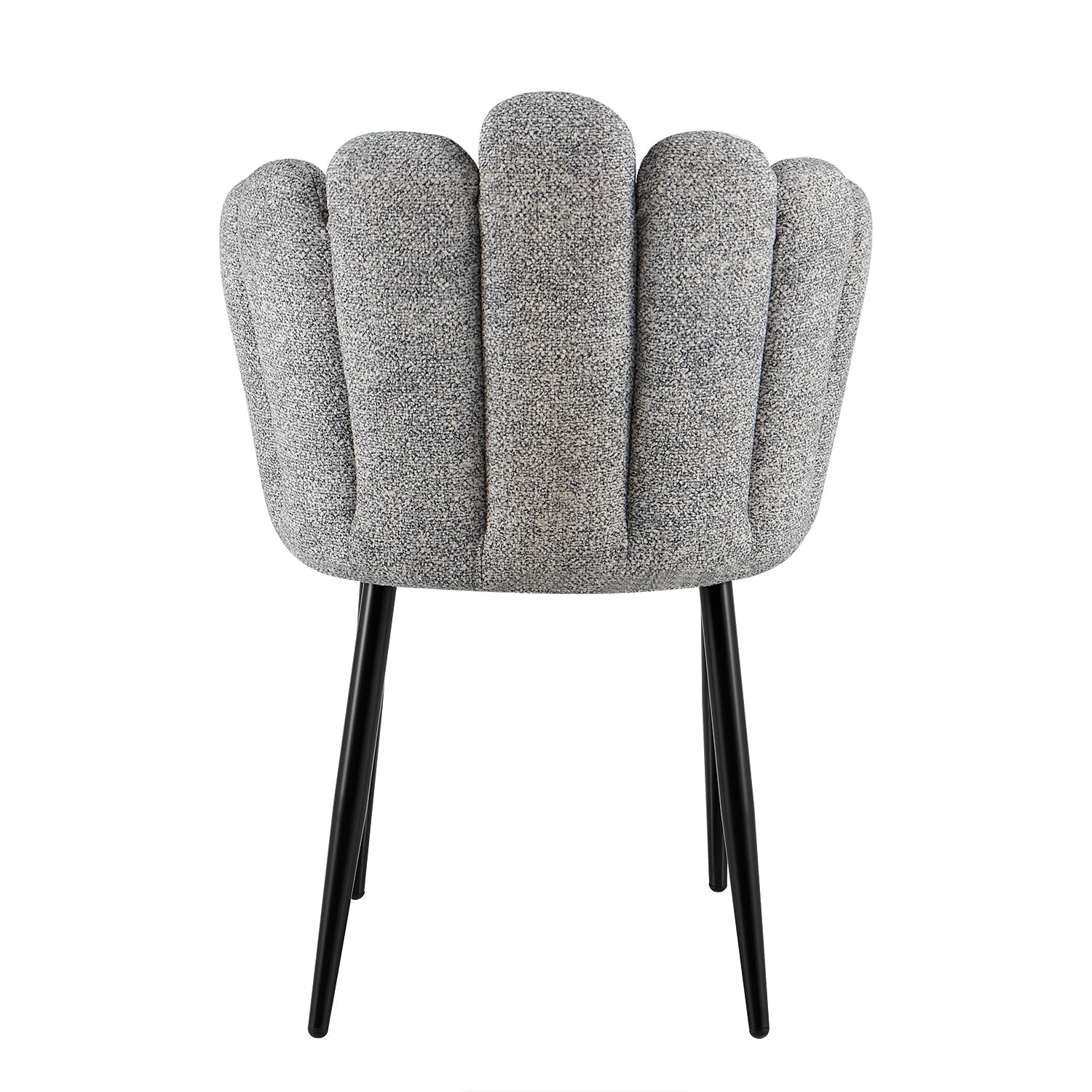 Silla Comedor Helen Microfibra Plata