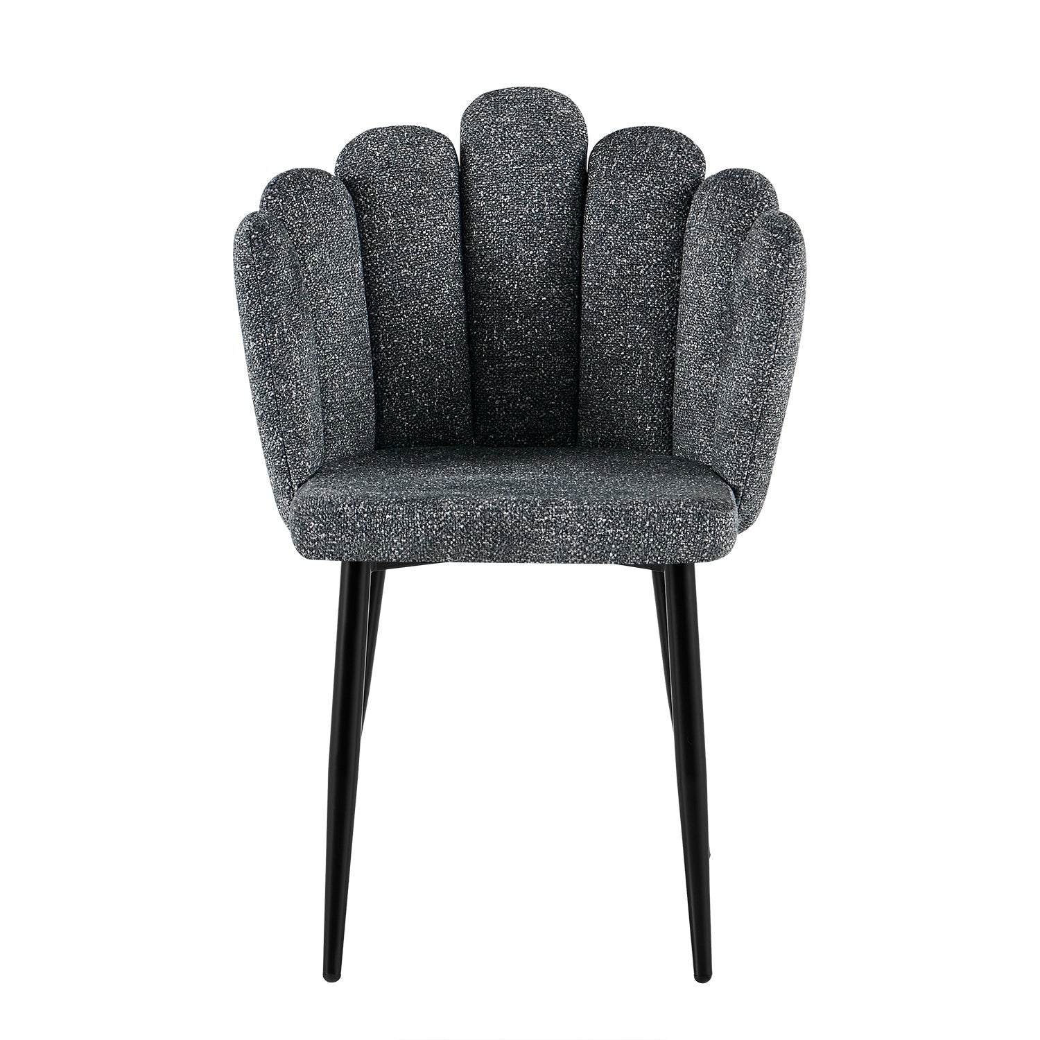 Silla Comedor Helen Microfibra Plomo