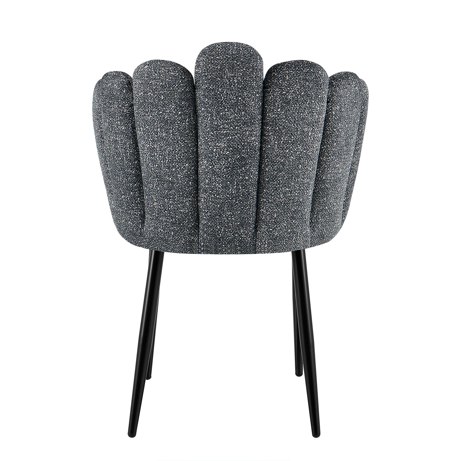 Silla Comedor Helen Microfibra Plomo