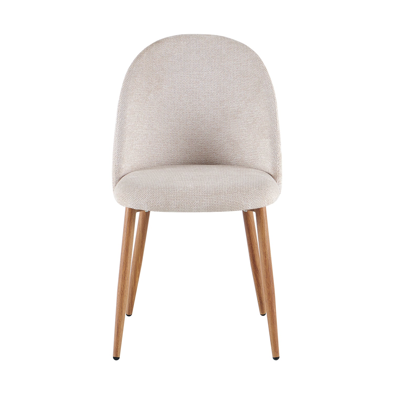 Silla Comedor Viena Lino Beige, Natural