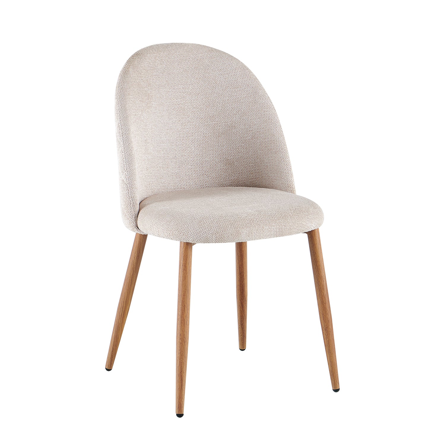 Silla Comedor Viena Lino Beige, Natural