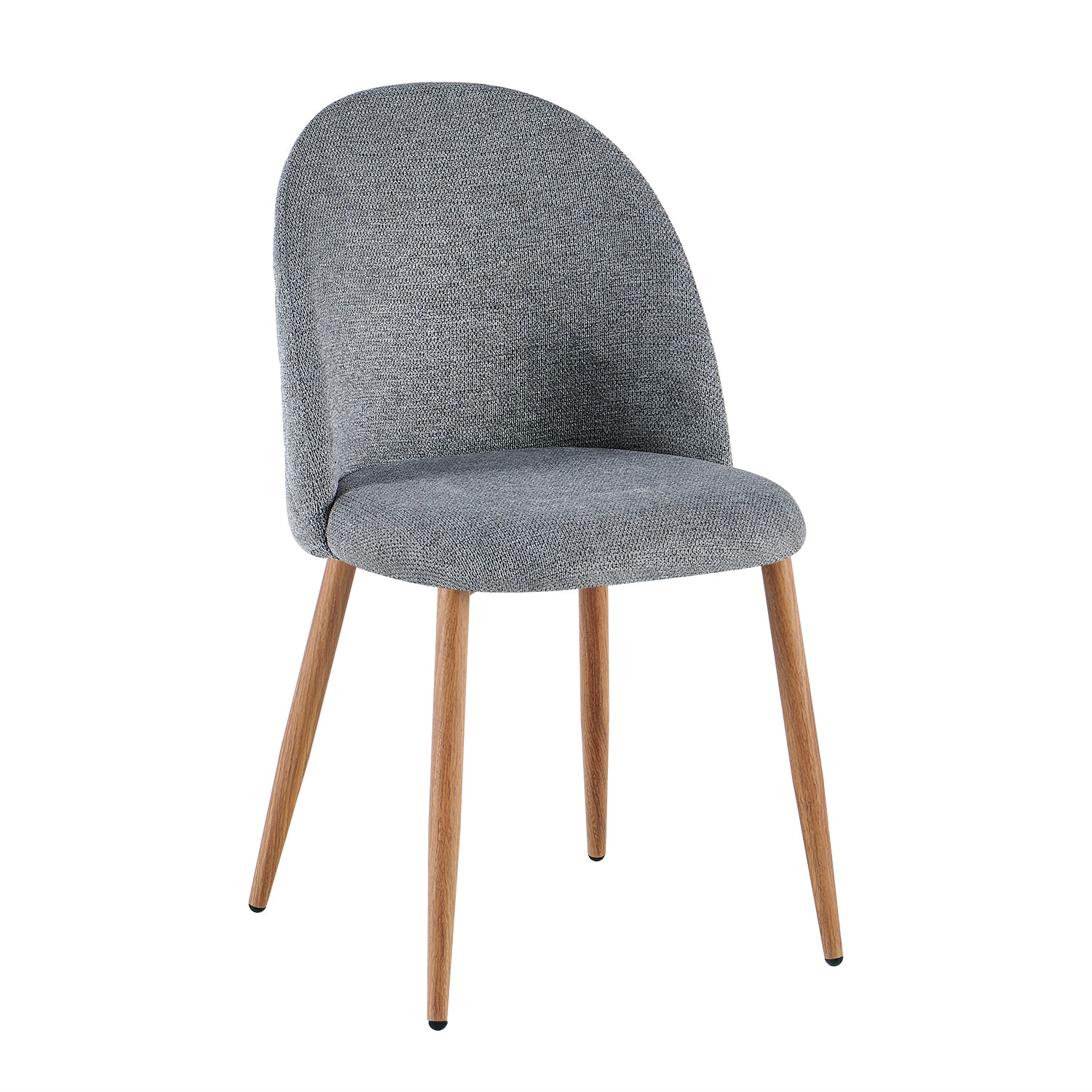 Silla Comedor Viena Lino Gris, Natural