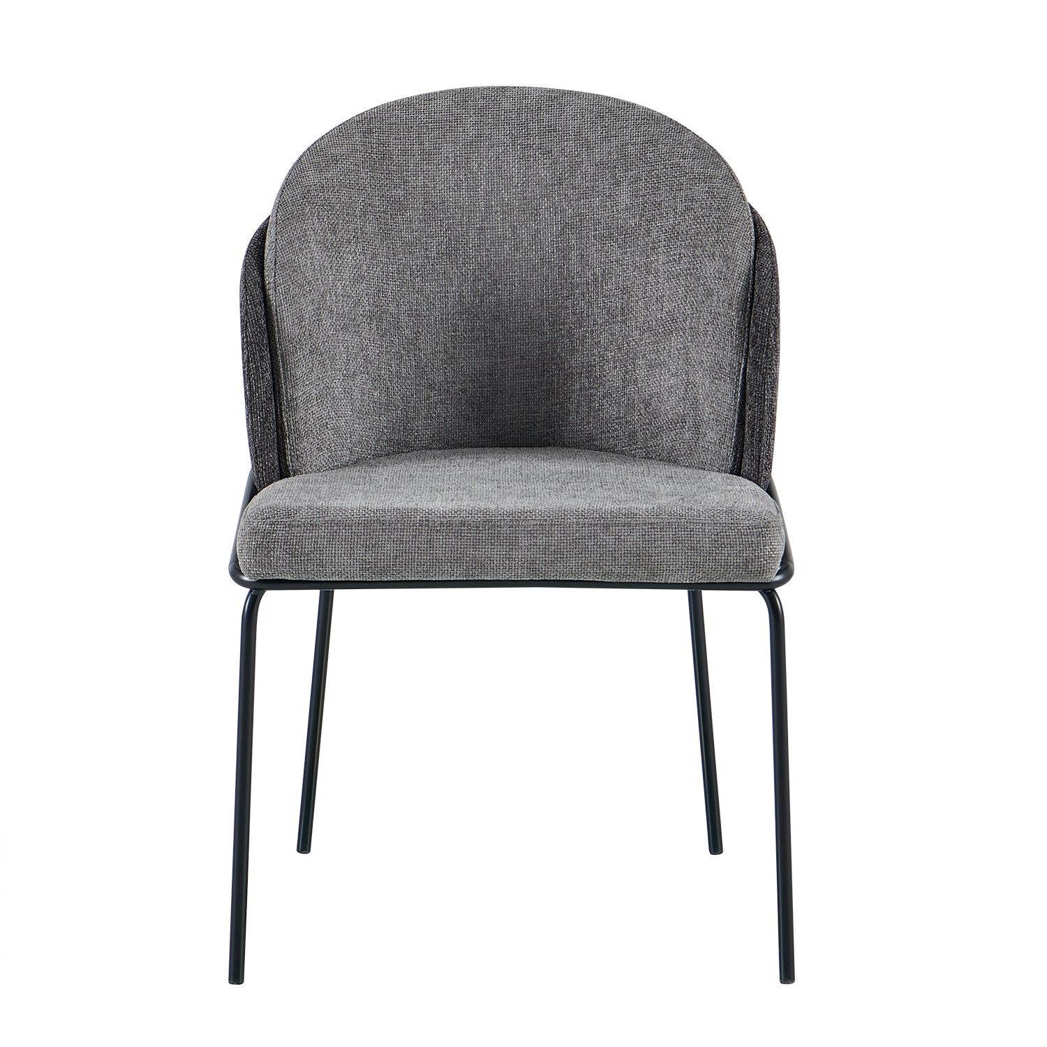 Silla Comedor Quina Microfibra Gris