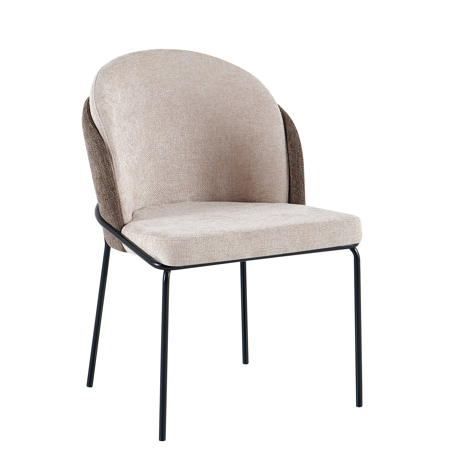 Silla Comedor Quina Microfibra Beige