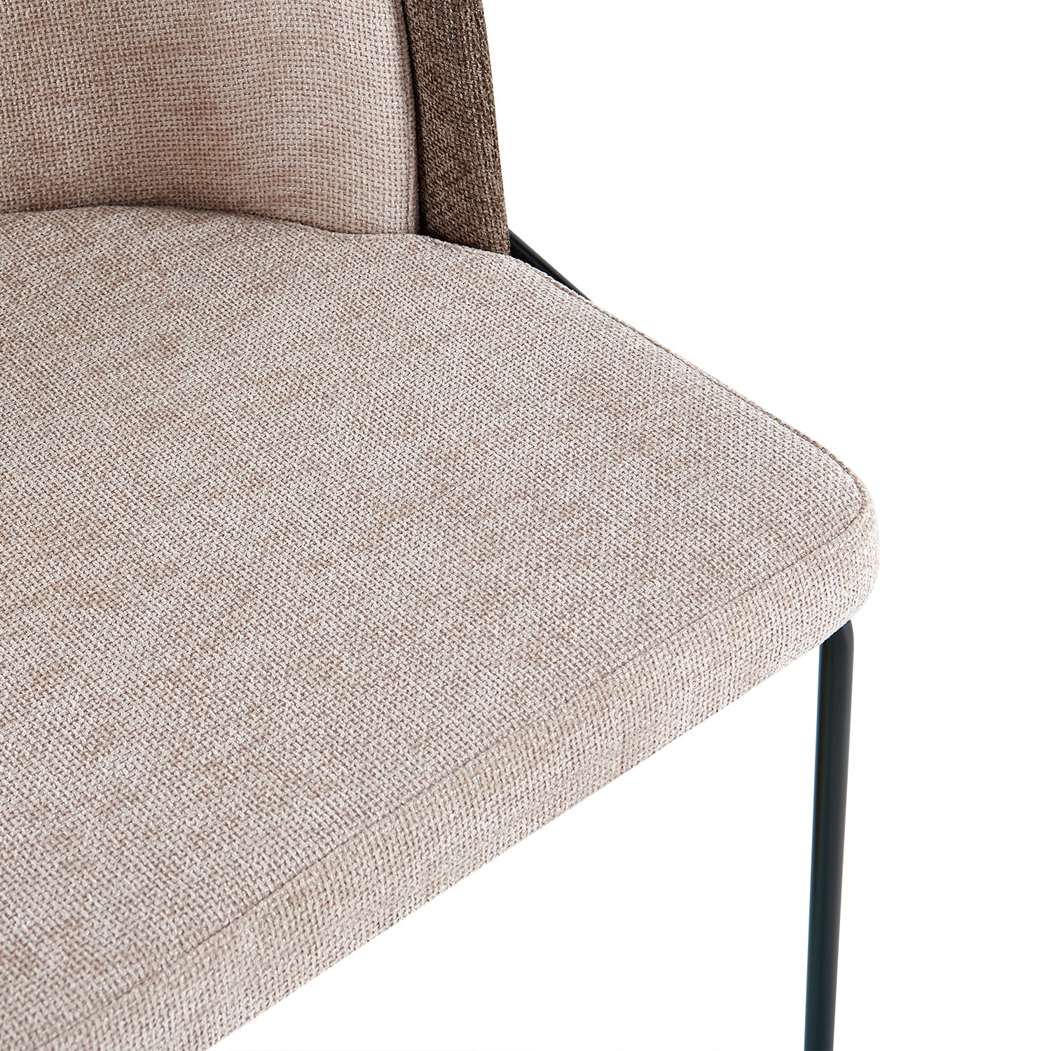 Silla Comedor Quina Microfibra Beige