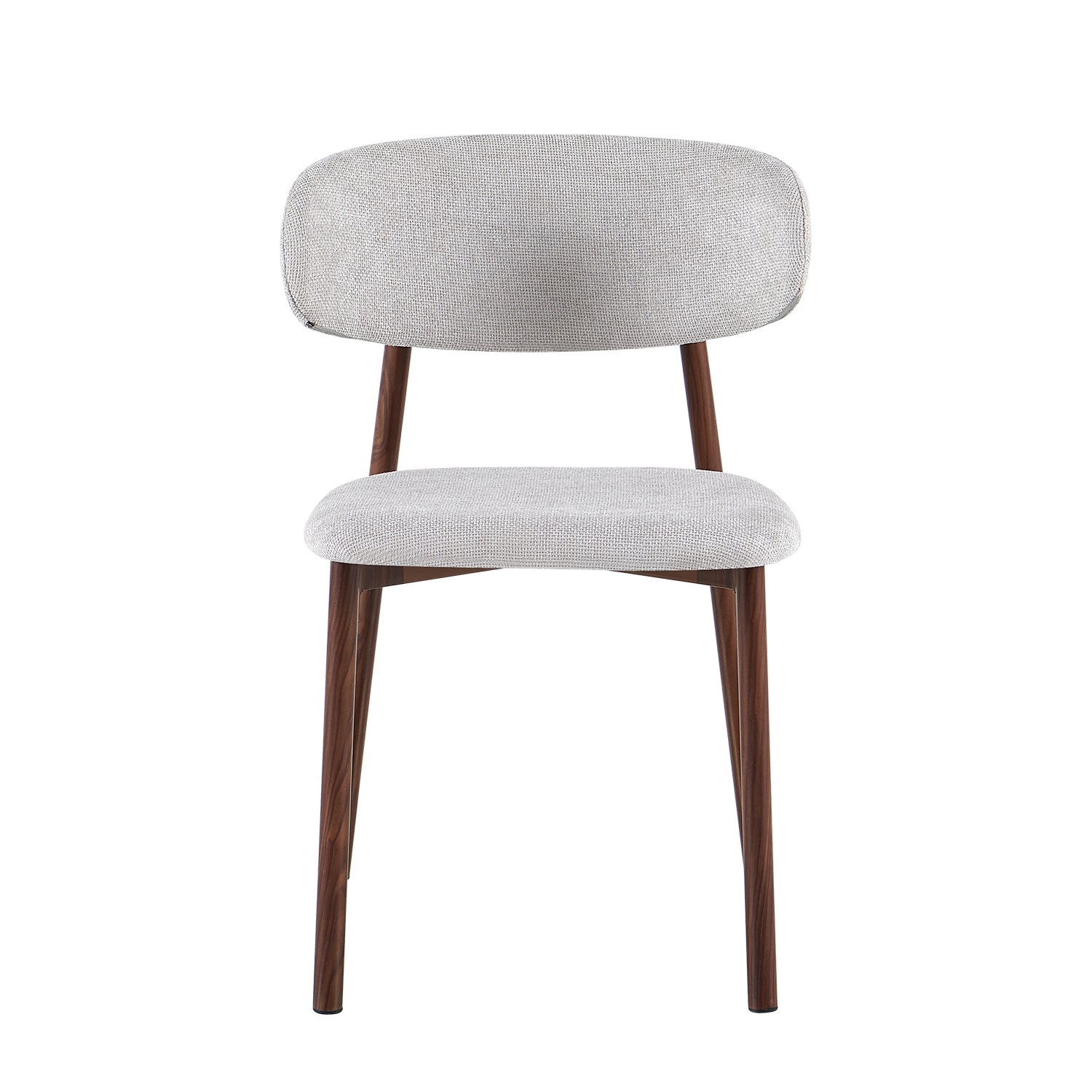 Silla Comedor Zajar Lino Crudo, Natural Oscuro