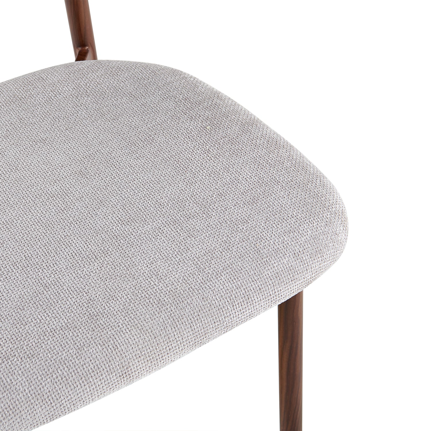 Silla Comedor Zajar Lino Crudo, Natural Oscuro