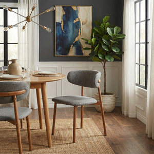 Silla Comedor Zajar Lino Gris