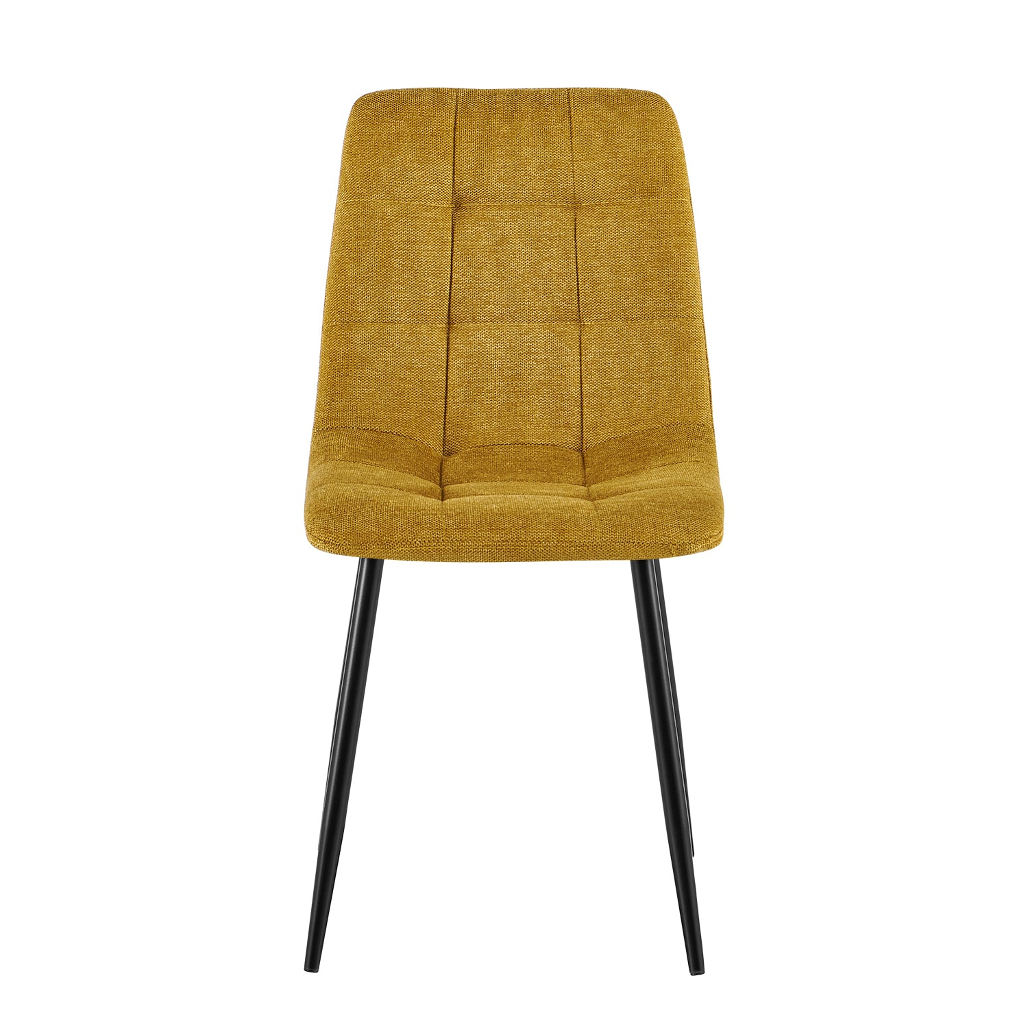 Silla Comedor Luciana Lino Mostaza