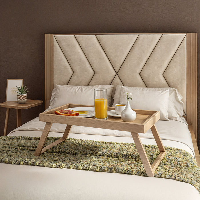 Recámara Full Artemisa Natural, Marfil